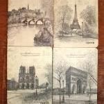 Vintage Inspired Paris Notebook Journals